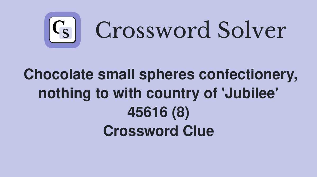 Chocolate small spheres confectionery, nothing to with country of